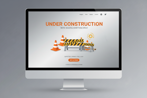 website under constrution